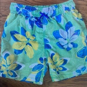 Floral Kids Swim Shorts